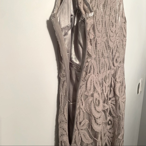 Grey Lace Dress - Picture 9 of 9